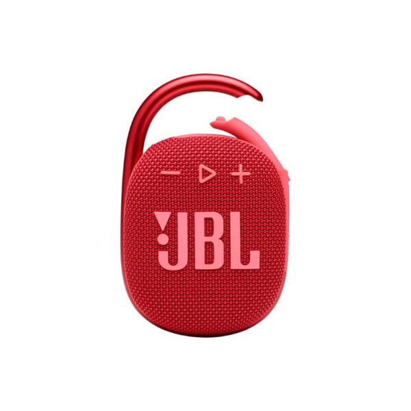 JBL Clip 4 - Portable Mini Bluetooth Speaker, Big Audio and Punchy bass, Integrated Carabiner, IP67 Waterproof and dustproof, 10 Hours of Playtime, Speaker for Home, Outdoor and Travel