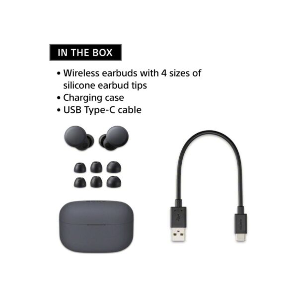 Sony LinkBuds S Truly Wireless Noise Cancelling Earbud Headphones with Alexa Built-in - Image 4