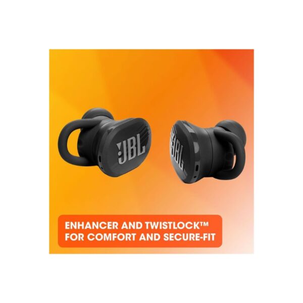 JBL Endurance Race Waterproof True Wireless Active Sport Earbuds, with Microphone, 30H Battery Life, Comfortable, dustproof, Android and Apple iOS Compatible - Image 6