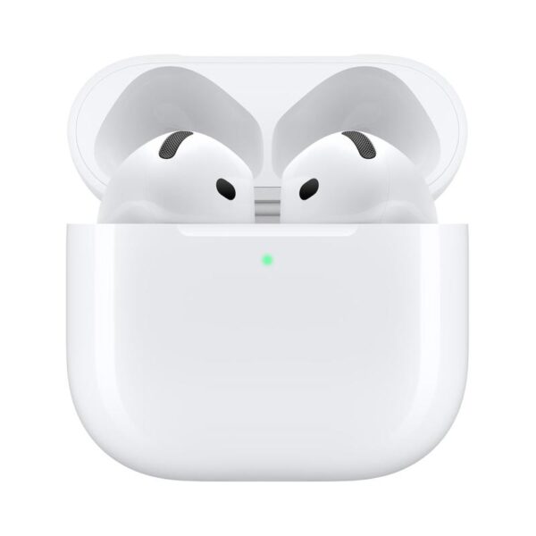 Apple AirPods 4 Wireless Earbuds with Bluetooth, Active Noise Cancellation, Adaptive Audio, Transparency Mode, Personalized Spatial Audio, H2 Chip, USB-C Charging Case, and Wireless Charging (Certified Pre-Owned) - Image 2