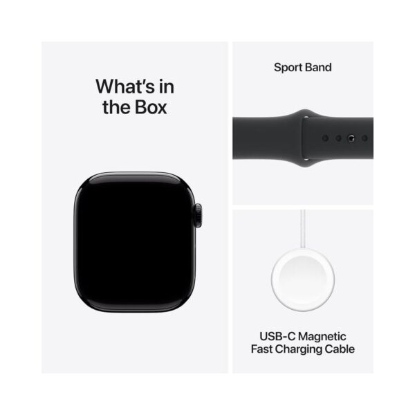 Apple Watch Series 10 - Fitness Tracker, ECG App, Always-On Retina Display, Water-Resistant (Certified Pre-Owned) - Image 4