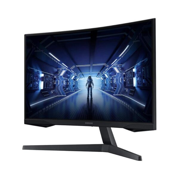 Samsung Gaming Monitor 34" Odyssey G5 Curved - UWQHD 165Hz HDR AMD - Black - Image 2