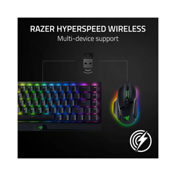 Razer Basilisk V3 Pro, Customizable Wireless Ergonomic Gaming Mouse - Brand New - Image 2