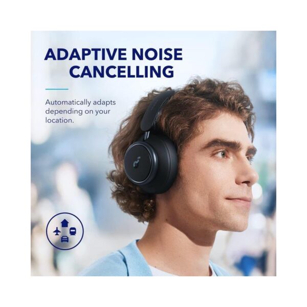 Soundcore by Anker Space Q45 Adaptive Active Noise Cancelling Headphones (Black) - Brand New - Image 7