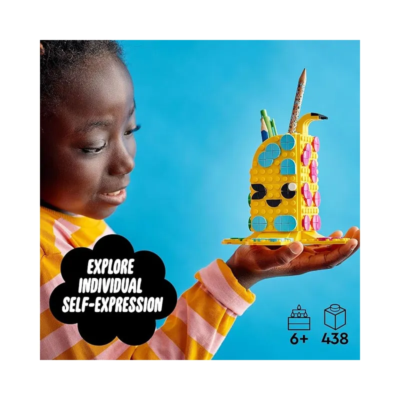 LEGO DOTS Cute Pen Holder 41948 Toy Crafts Set, 438 Pcs - Image 2