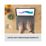 Logitech Combo Touch Keyboard Folio for Apple iPad Pro 12.9" (5th & 6th Gen) - Oxford Gray (Brand New) - view 2