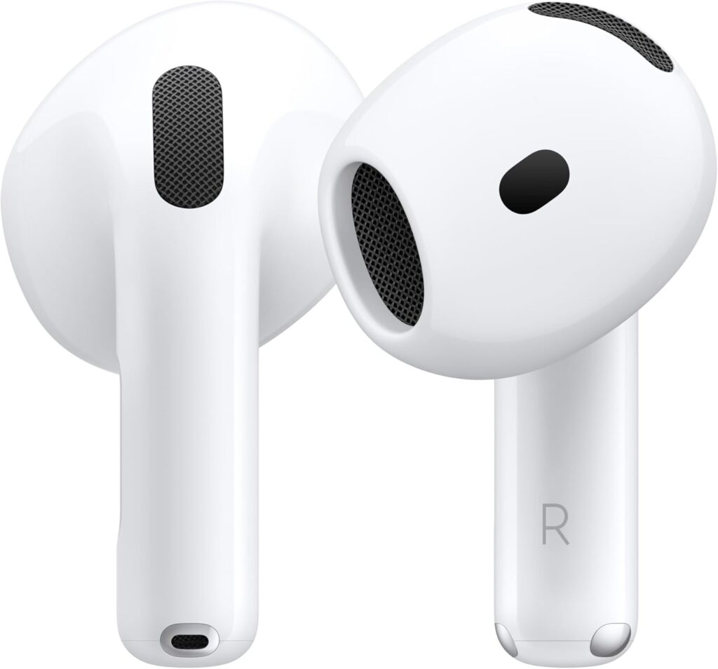 Apple AirPods 4 (with Active Noise Cancellation | Latest Model 2024 ) Wireless Earbuds with USB-C and wireless Charging |.