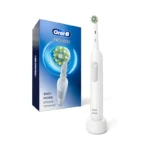 Oral-B Pro 1000 Electric Toothbrush, Rechargeable Power Toothbrush with 1 Brush Head | White | Open Box