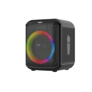 Energizer BTS458 Portable Bluetooth Speaker with Wireless Mic - Black - Open Box