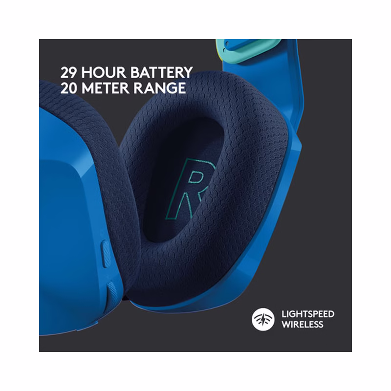 Logitech G733 LIGHTSPEED Wireless Gaming Headset, Blue - Brand New - Image 3