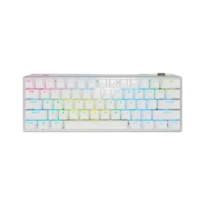 Corsair K70 Pro Mini Bluetooth Backlit Mechanical Cherry Red Gaming Keyboard - White (Brand New)