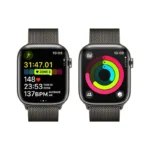 Apple Watch Series 9 (GPS + Cellular) 45mm Graphite Stainless Steel Case with Graphite - Open Box - view 3