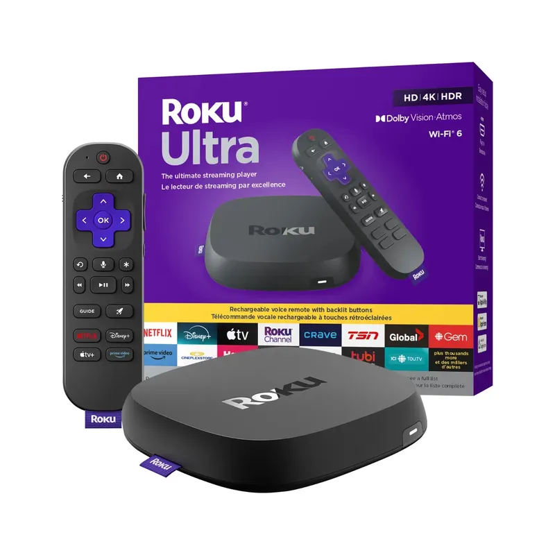 Roku 2024 Ultra 4K HDR Dolby Vision Streaming (4850CA) - Brand New