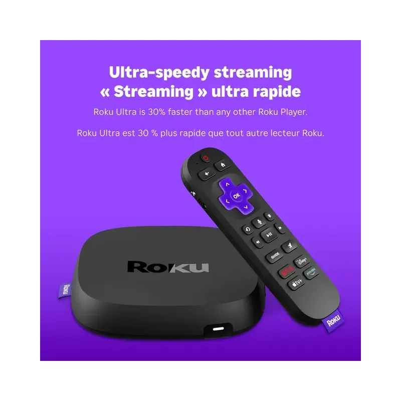 Roku 2024 Ultra 4K HDR Dolby Vision Streaming (4850CA) - Brand New - Image 4