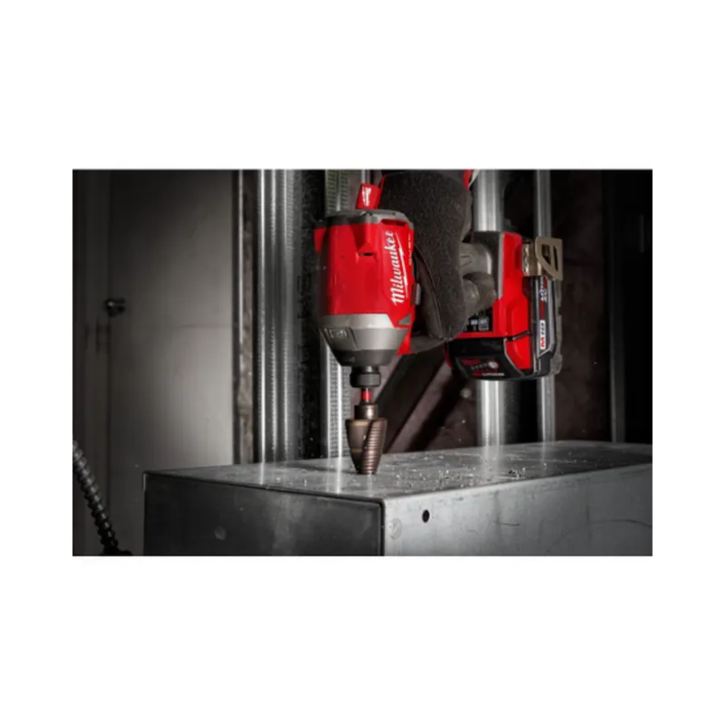 Milwaukee Tool SHOCKWAVE 7/8 -inch - 1-1/8 -inch #9 Impact-Rated Titanium Step Drill Bit (48-89-9249) - Brand New - Image 2