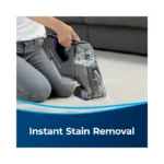 BISSELL - Portable Carpet Cleaner - Pet Stain Eraser PowerBrush - Handheld, Purple, 2846D - Brand New - view 4