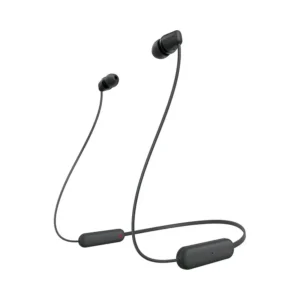 Sony WI-C100 Wireless in-Ear Bluetooth Headset with Built-in Microphone - Open Box - Black