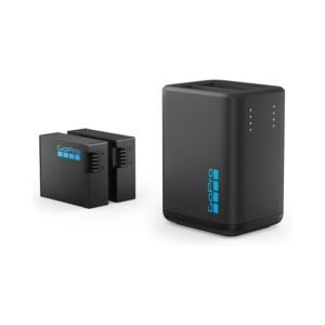 GoPro Dual Battery Charger + 2 Enduro Rechargeable Batteries (HERO13 Black) - Official GoPro Accessory - Brand New