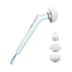 Scrubber Mini by Homitt (Electric Cordless Power Scrubber HM402A) with 3 Cleaning Brush Heads | Brand New - view 2