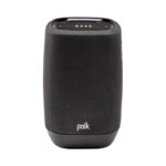Polk Assist Wireless Smart Speaker with Bluetooth and Built-in Google Assistant, Black - Brand New