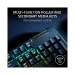Razer - BlackWidow V4 X Full Size Wired Mechanical Green Clicky Switch Gaming Keyboard with Chroma RGB Backlighting (Brand.