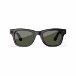 RayBan Meta Wayfarer Glasses (Gen1), Shiny Black/G15 Green (Open Box) - view 3