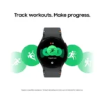 Samsung Galaxy Watch FE (Bluetooth, 40mm), Sapphire Crystal Glass, Fitness Tracker, ECG, Heart Montior, Sleep Monitor,.