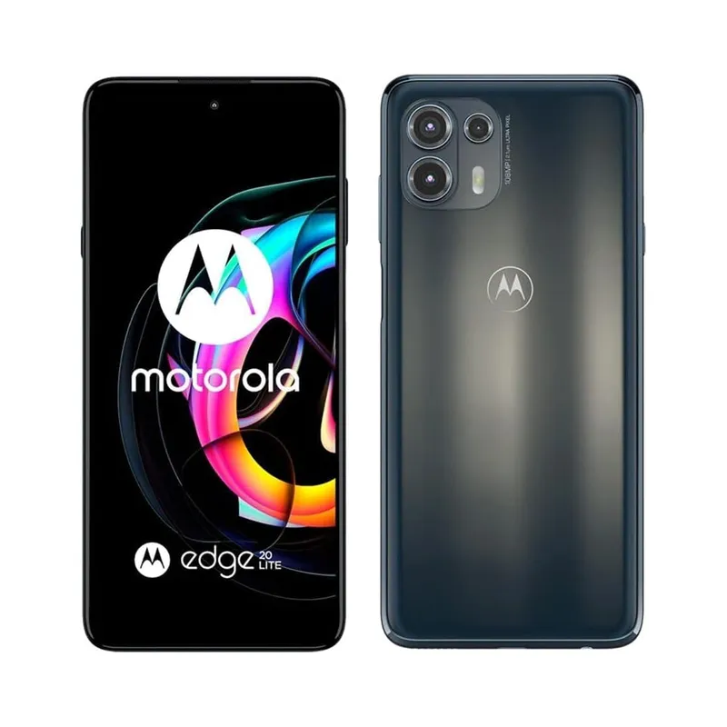Motorola Edge 20 Lite (128GB, 6GB) 6.7" 90Hz OLED, Dual SIM, International Model - (Open Box) - Image 2