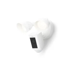 Ring Floodlight Cam Wired Pro with motion-activated 1080p HD video, White (Brand New)