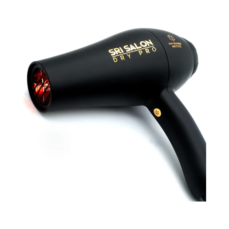 Skin Research Institute Salon Dry Pro Infrared Hair Dryer - Negative Ions for Reduced Frizz, Fast-Drying and Max Shine, Attachments Included - Brand New - Image 6