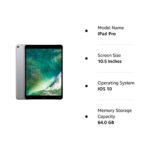 Apple iPad Pro 10.5" inch with (Wi-Fi + Cellular) - 64GB - (Certified Pre Owned) - view 6