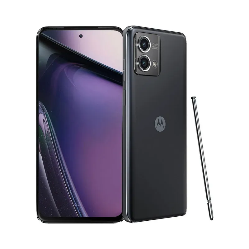 Motorola - Moto g stylus 2023 64GB (Unlocked) International Model - Black - Brand New