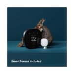 Ecobee New Smart Thermostat Premium with Smart Sensor and Air Quality Monitor - Programmable Wifi Thermostat - Brand New -.