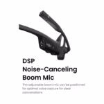 SHOKZ OpenComm2 UC - Bone Conduction Bluetooth Stereo Computer Headset with Boom Mic - USB-C Compatible with PC and Mac -.
