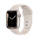 Apple Watch Series 7 Aluminum Case with Starlight Sport Band (Certified Pre-Owned)