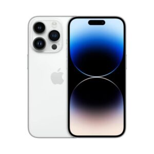 Apple iPhone 14 Pro (eSIM Model) - Unlocked Smartphone (Certified Pre-Owned) - Silver, 256GB