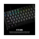 CORSAIR - K70 CORE RGB Mechanical Gaming Keyboard (Brand New) - view 2