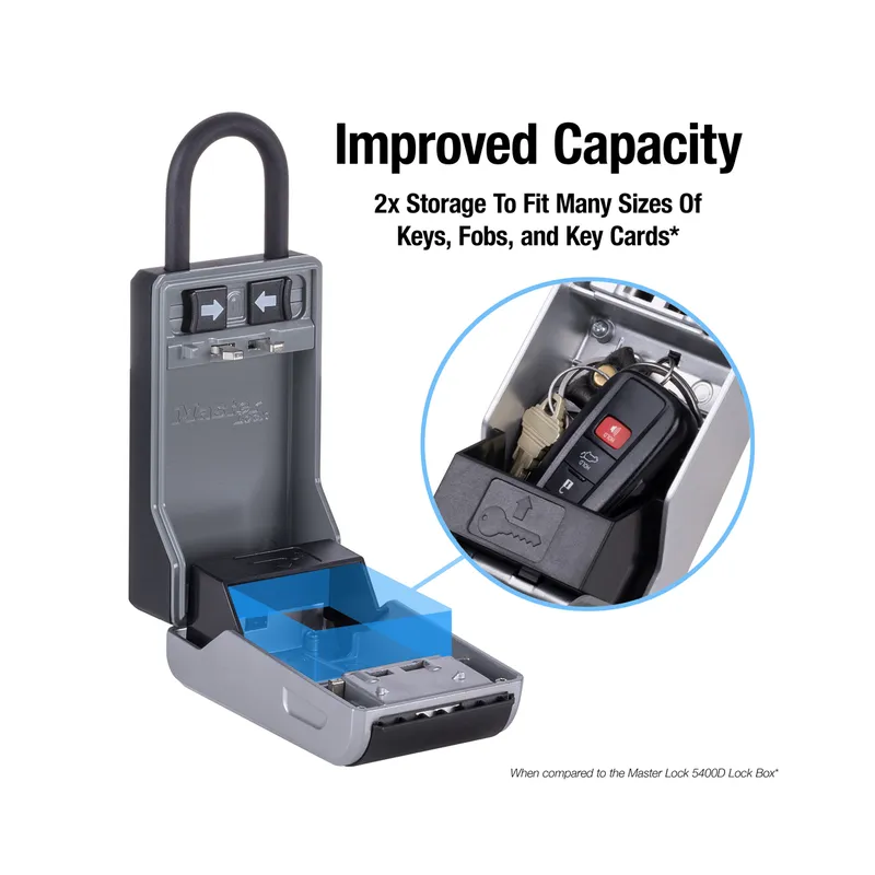 Master Lock Portable Lock Box 5480D (Brand New) - Image 2