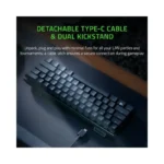 Razer - Huntsman Mini 60% Wired Optical Clicky Switch Gaming Keyboard with Chroma RGB Backlighting - Black (Brand New) -.