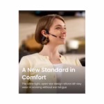 SHOKZ OpenComm2 UC - Bone Conduction Bluetooth Stereo Computer Headset with Boom Mic - USB-C Compatible with PC and Mac -.