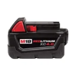 Milwaukee M18 18V Red Lithium-Ion High Demand 4.0 Ah Battery Pack (48-11-1840)- Brand New - view 2