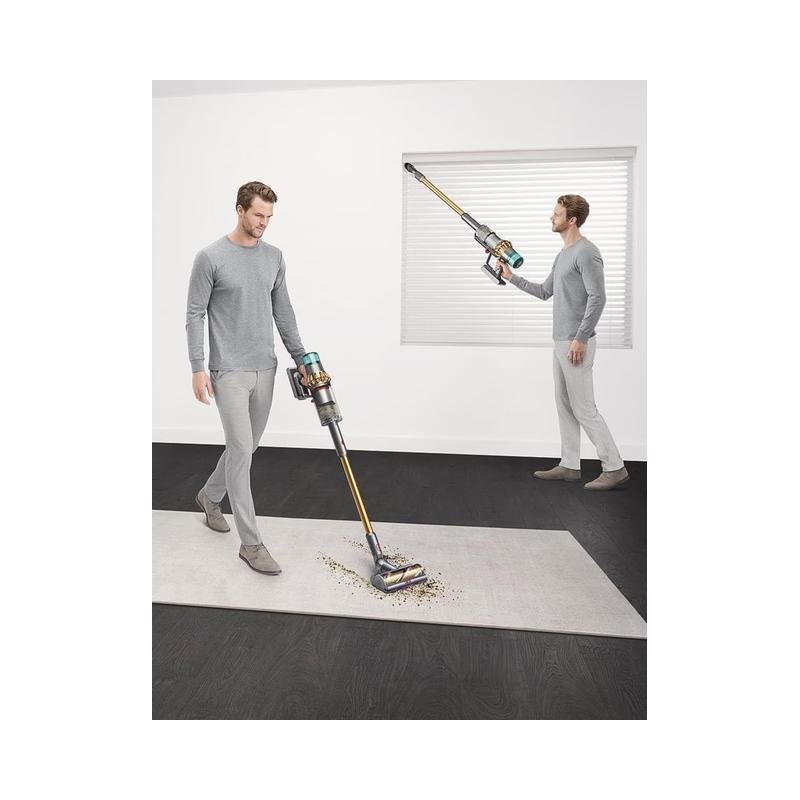 Dyson V15 Detect Absolute Cordless Vacuum (Gold/Iron) - Open Box - Image 7