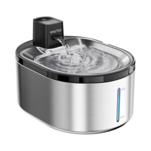 Smartoo Wireless Cat Water Fountain Stainless Steel (Brand New)