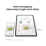 Samsung Galaxy Tab S7 FE, WiFi 64GB S Pen Included Long-Lasting Battery Powerful Performance (Canadian Model), Mystic Green.
