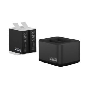GoPro Dual Battery Charger and Enduro Batteries HERO 12 Black, HERO11 Black, HERO10 Black, HERO9 Black - Brand New