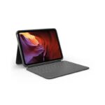 Logitech Rugged Folio Keyboard Case for Apple iPad - iPad 10th Gen with Spill-proof Keyboard - Oxford Gray (Brand New)