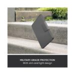 Logitech Rugged Folio Keyboard Case for Apple iPad - iPad 10th Gen with Spill-proof Keyboard - Oxford Gray (Brand New) -.