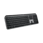 Logitech - MX Keys S for Mac Advanced Full-size Wireless Scissor Keyboard with Backlit keys for MacBook, iMac, iPad - Space.