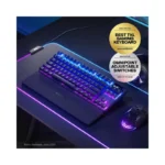 New SteelSeries Apex Pro TKL Wireless HyperMagnetic Gaming Keyboard — World's Fastest Keyboard — Esports Tenkeyless — OLED.