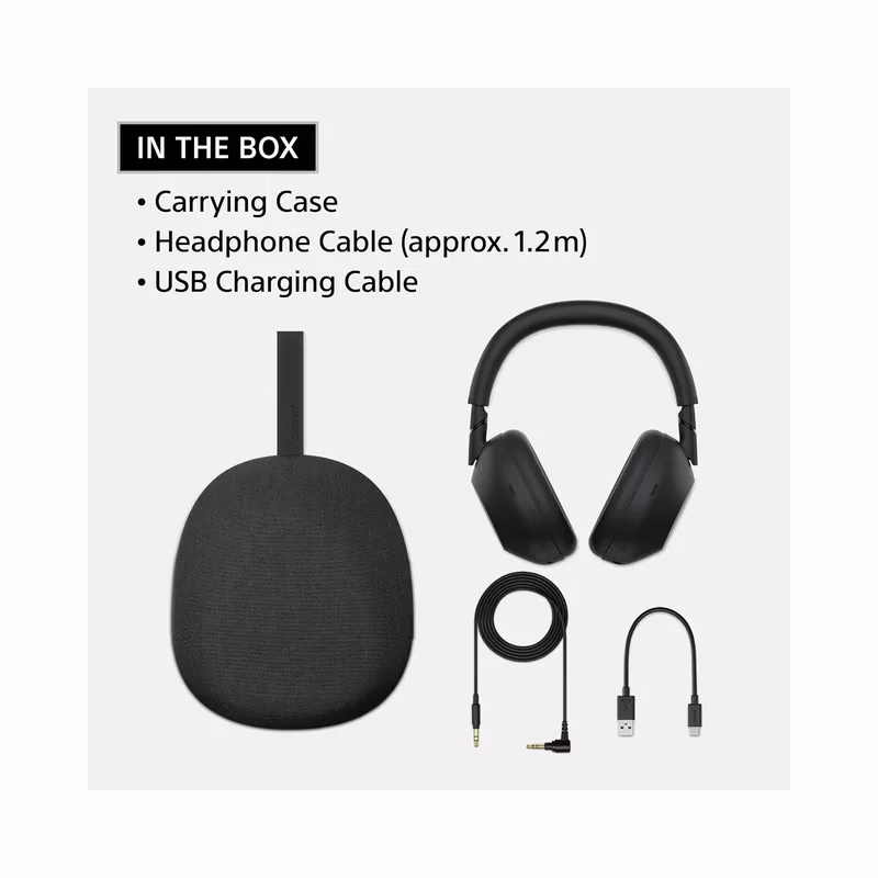 Sony WH-1000XM6 The Best Wireless Noise Canceling Headphones, HD NC Processor QN3, 12 Microphones, Adaptive NC Optimizer (Brand New) - Image 6